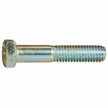 Midwest Fastener Grade 5, 3/8"-16 Hex Head Cap Screw, Zinc Plated Steel, 2 in L, 100 PK 00298